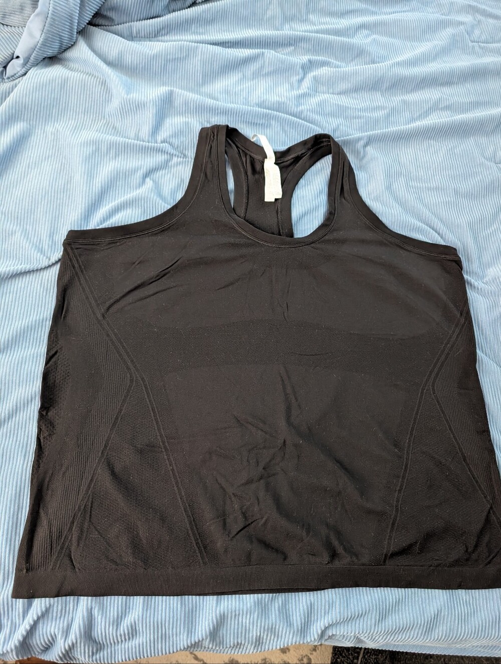Athleta Black Racerback Tank Top